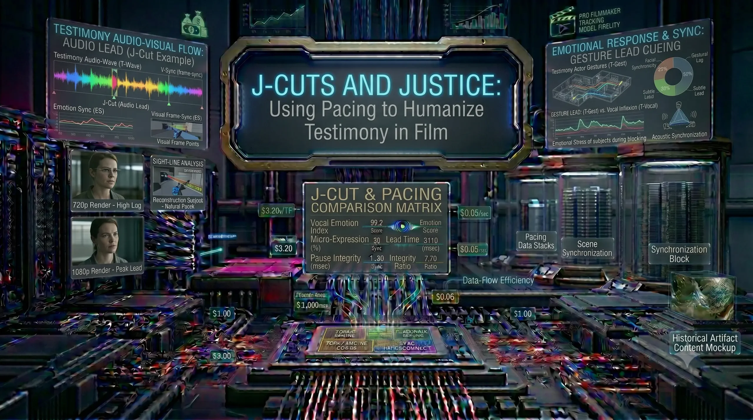 J-Cuts and Justice Using Pacing to Humanize Testimony in Film