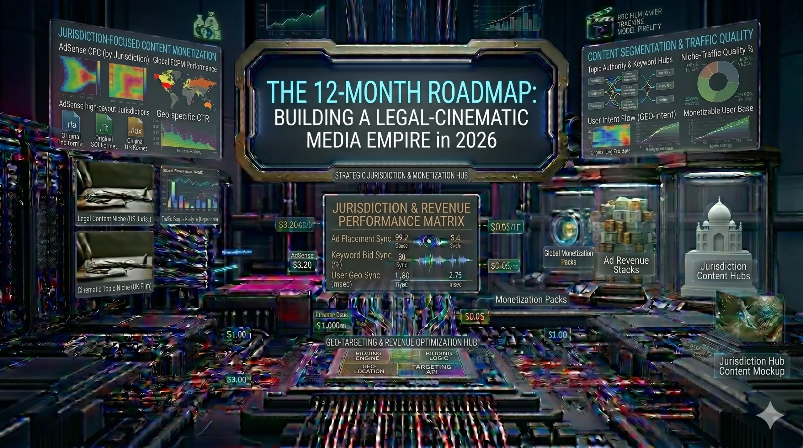 The 12-Month Roadmap Building a Legal-Cinematic Media Empire in 2026
