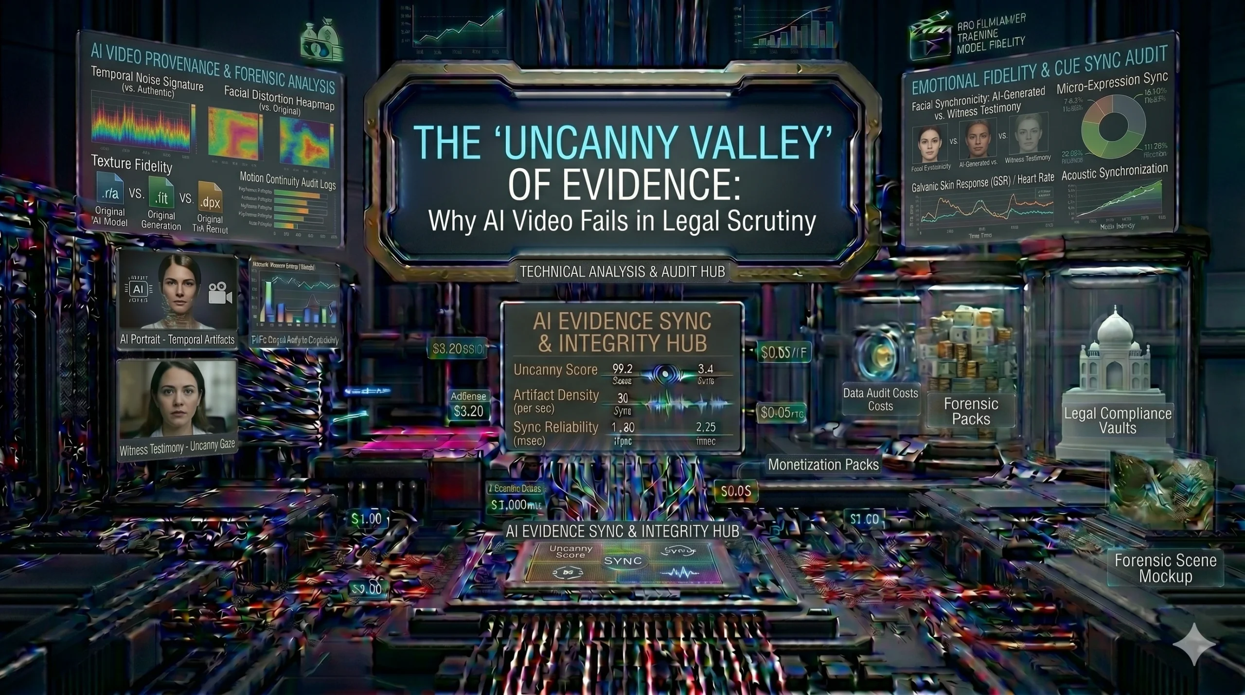 The ‘Uncanny Valley’ of Evidence Why AI Video Fails in Legal Scrutiny