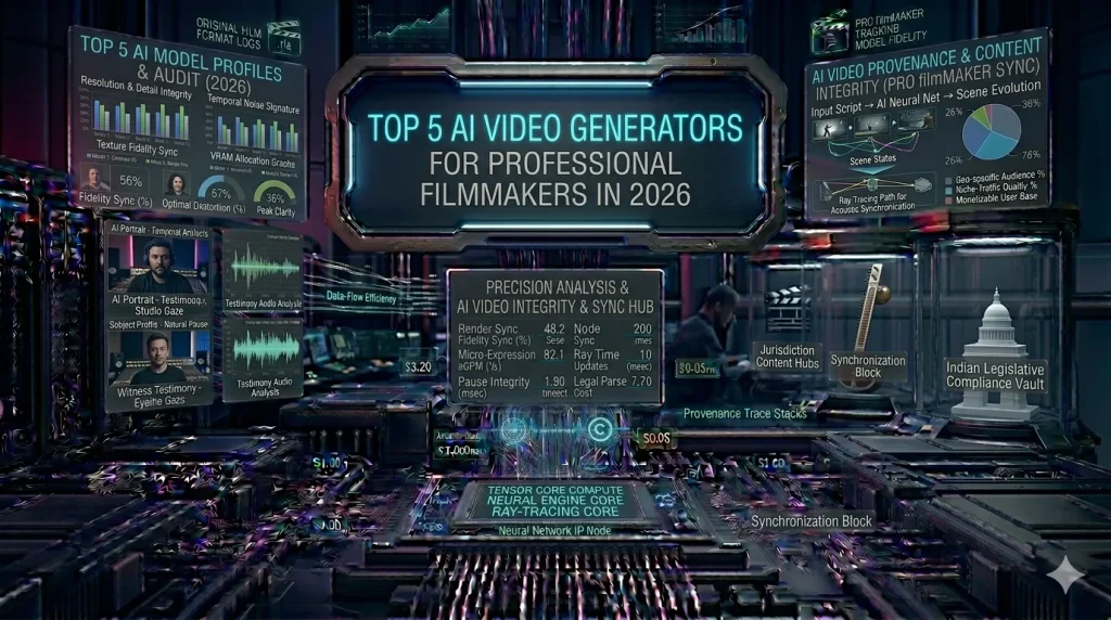 Top 5 AI Video Generators for Professional Filmmakers