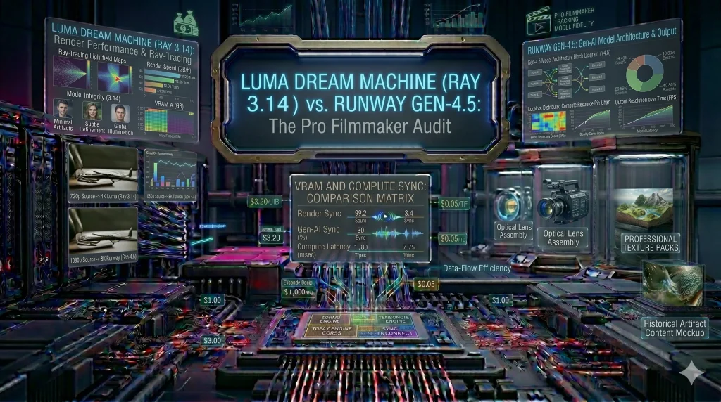 Luma Dream Machine (Ray 3.14) vs. Runway Gen-4.5 The Pro Filmmaker Audit