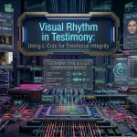 Visual Rhythm in Testimony Using L-Cuts for Emotional Integrity